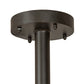 Meyda Lighting French Horn 60" 17-Light Oil Rubbed Bronze Chandelier With Creme Carrara Idalight Shade