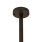 Meyda Lighting French Horn 60" 17-Light Oil Rubbed Bronze Chandelier With White Statuario Idalight Shade Glass