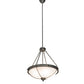 Meyda Lighting Freya 212100 27" 5-Light French Bronze Pendant Light With White Statuario Idalight Shade