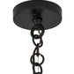 Meyda Lighting Fulton 10" Craftsman Brown Tall Pines Pendant Light With Green & Beige Art Shade Glass