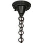 Meyda Lighting Fulton 12" Craftsman Brown Prime Pendant Light With Frosted Honey Art Shade Glass