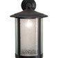Meyda Lighting Fulton 12" Craftsman Brown Prime Solid Mount Wall Sconce With Clear Granite Shade