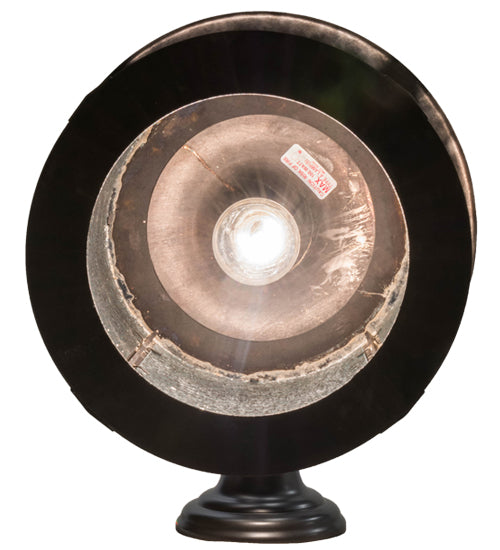 Meyda Lighting Fulton 12" Craftsman Brown Prime Solid Mount Wall Sconce With Clear Granite Shade