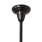 Meyda Lighting Fulton 24" 5-Light Craftsman Brown Chandelier With Beige Botticino Idalight Shade