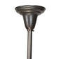 Meyda Lighting Fulton 31" 5-Light Craftsman Brown Prime Chandelier With Amber Mica Shade Glass