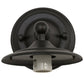 Meyda Lighting Fulton 6" Textured Black Prime Solid Mount Wall Sconce With Beige Iridescent Shade Glass
