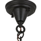 Meyda Lighting Fulton 8" 1-Light Craftsman Brown Dragonfly Pendant Light With Clear Seeded Shade Glass