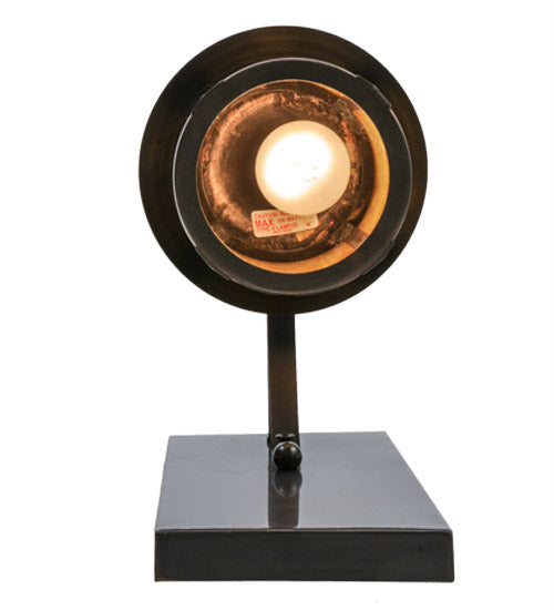 Meyda Lighting Fulton 8" Craftsman Brown Fly Fishing Creek Solid Mount Wall Sconce With Beige Iridescent Shade Glass