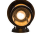 Meyda Lighting Fulton 8" Craftsman Brown Prime Solid Mount Wall Sconce With Beige Iridescent Shade Glass
