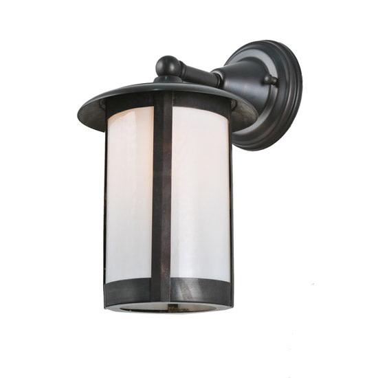 Meyda Lighting Fulton 8" Craftsman Brown Wall Sconce