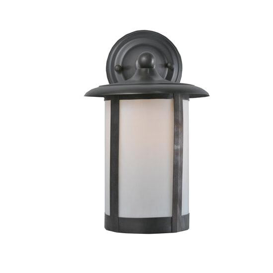 Meyda Lighting Fulton 8" Craftsman Brown Wall Sconce