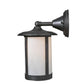Meyda Lighting Fulton 8" Craftsman Brown Wall Sconce