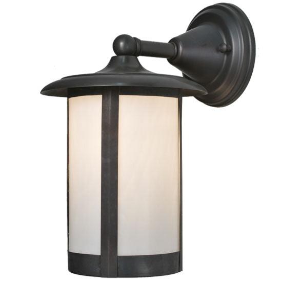 Meyda Lighting Fulton 8" Craftsman Brown Wall Sconce