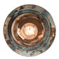 Meyda Lighting Fulton 8" Verdigris Song Bird Mini Pendant Light With Clear Seeded Shade Glass