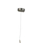 Meyda Lighting Galactica 210" 12-Light 12-Arm LED Brushed Aluminum Pendant Light System