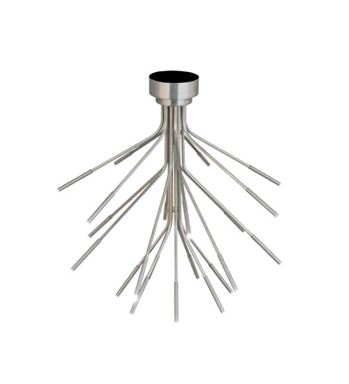 Meyda Lighting Galassia 28" 21-Light Aluminum Flush Mount Light