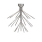 Meyda Lighting Galassia 28" 21-Light Aluminum Flush Mount Light