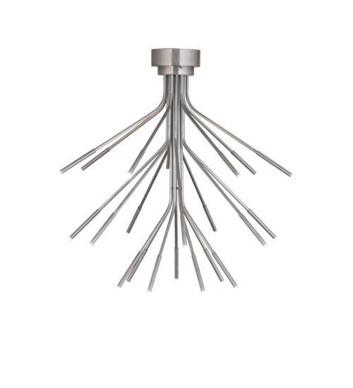 Meyda Lighting Galassia 28" 21-Light Aluminum Flush Mount Light