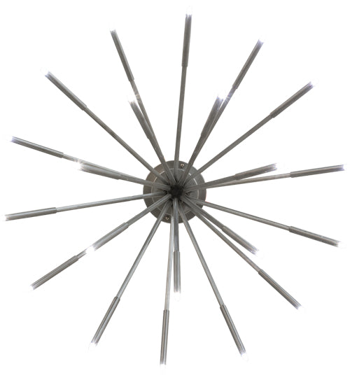 Meyda Lighting Galassia 28" 21-Light Aluminum Flush Mount Light