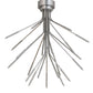 Meyda Lighting Galassia 28" 21-Light Aluminum Flush Mount Light