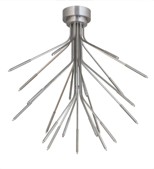 Meyda Lighting Galassia 28" 21-Light Aluminum Flush Mount Light