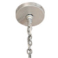 Meyda Lighting Galen 60" 12-Light 2-Tier Nickel Powder Coat Chandelier With Contrail Mist Idalight Shade