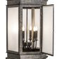 Meyda Lighting Gascony 18" 6-Light Golden Bronze Lantern Pendant Light With Frosted Rainstone Idalight Shade
