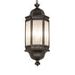 Meyda Lighting Gascony 18" 6-Light Golden Bronze Lantern Pendant Light With Frosted Rainstone Idalight Shade