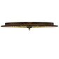 Meyda Lighting Geometrik 48" 9-Light Tyler Bronze & Goldtastic Ceiling Medallion Chandelier