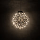 Meyda Lighting Geosphere 24" 87-Light Oil Rubbed Bronze Pendant Light