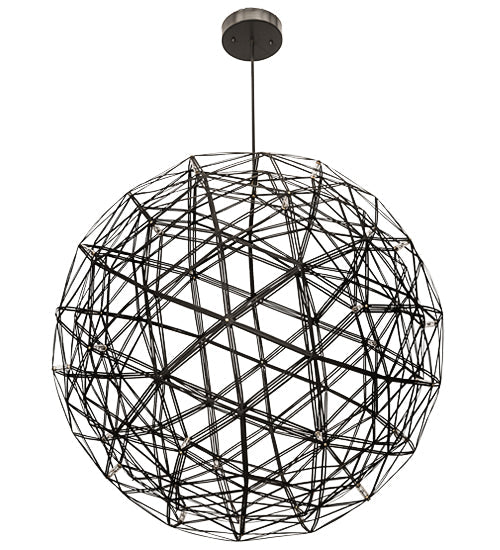Meyda Lighting Geosphere 44" 32-Light Oil Rubbed Bronze Pendant Light