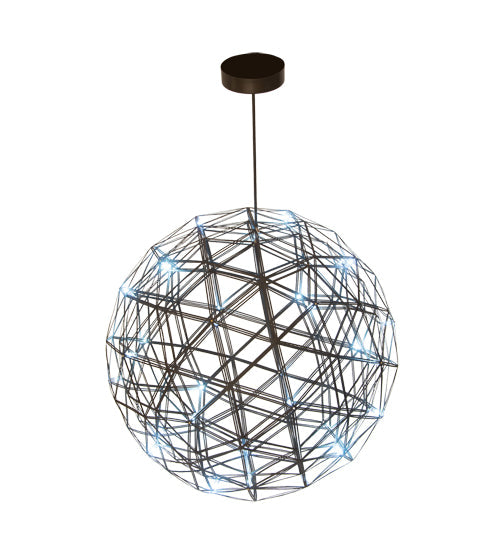 Meyda Lighting Geosphere 44" 32-Light Oil Rubbed Bronze Pendant Light
