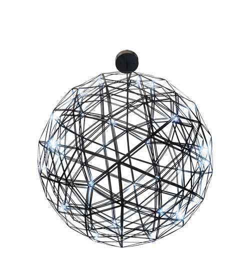 Meyda Lighting Geosphere 44" 32-Light Oil Rubbed Bronze Pendant Light