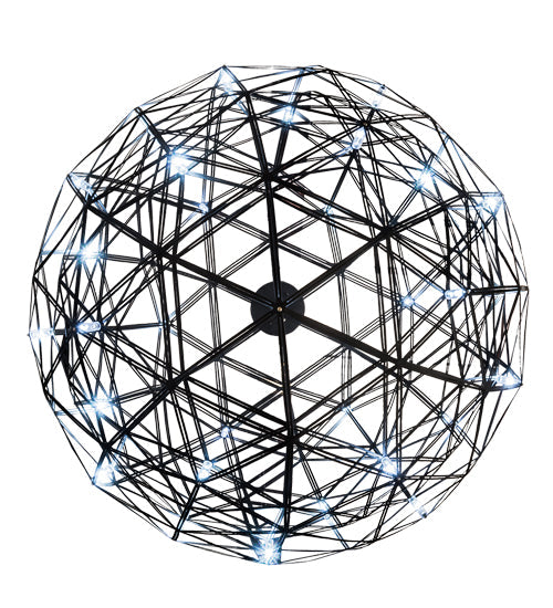 Meyda Lighting Geosphere 44" 32-Light Oil Rubbed Bronze Pendant Light