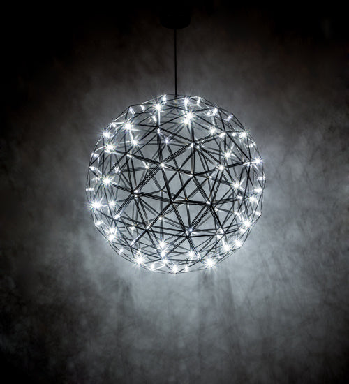 Meyda Lighting Geosphere 44" 92-Light Oil Rubbed Bronze Pendant Light