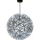 Meyda Lighting Geosphere 44" 92-Light Oil Rubbed Bronze Pendant Light
