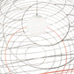 Meyda Lighting Geosphere 60" Stainless Steel Pendant Light With White Statuario Idalight Shade