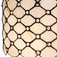 Meyda Lighting Giacomo 13" Beige & Clear Shade Glass