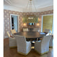 Meyda Lighting Gibson 48" 8-Light Waxed Brass Chandelier