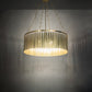 Meyda Lighting Gibson 48" 8-Light Waxed Brass Chandelier
