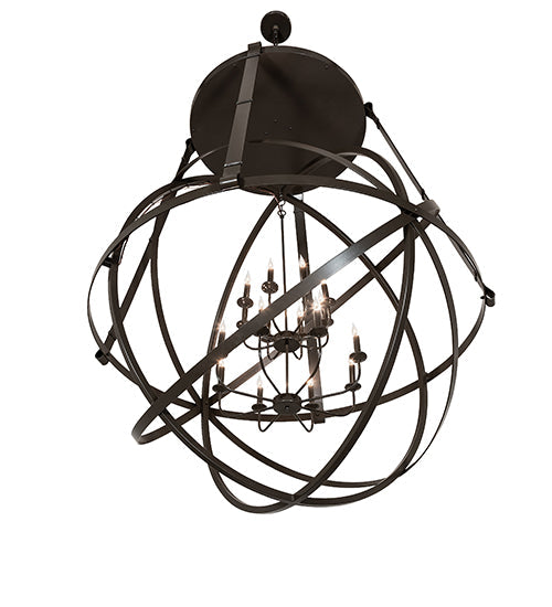 Meyda Lighting Gimbal Grinado 60" 16-Light Timeless Bronze Chandelier
