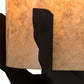 Meyda Lighting Gleras 8" 2-Light Oil Rubbed Bronze Wall Sconce With Beige Parchment Shade