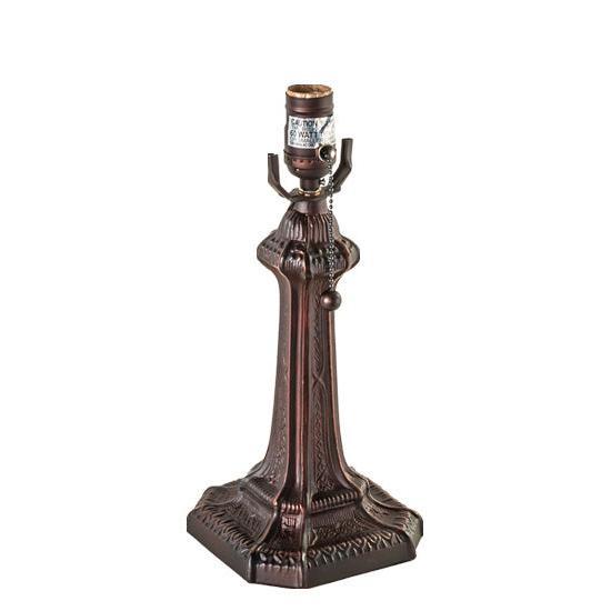 Meyda Lighting Gothic 10" Mahogany Bronze Table Lamp Base