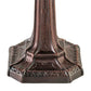 Meyda Lighting Gothic 10" Mahogany Bronze Table Lamp Base
