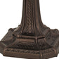 Meyda Lighting Gothic 20" 2-Light Mahogany Bronze Table Lamp Base
