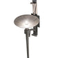 Meyda Lighting Gothic Bobeche 13" Antique Brass Wall Sconce