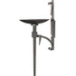 Meyda Lighting Gothic Bobeche 13" Antique Brass Wall Sconce
