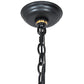 Meyda Lighting Grace 36" 10-Light 2-Tier Blackwash Chandelier With White Faux Candlelight