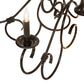 Meyda Lighting Grace 40" 10-Light 2-Tier Timeless Bronze Chandelier