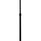 Meyda Lighting Grand Terrace 72" 6-Light Black Island Pendant Light With Dark Green Jadestone Shade
